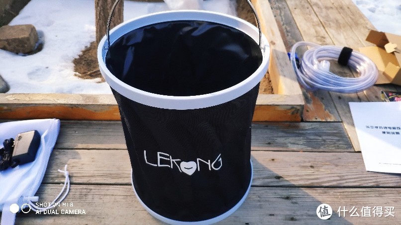 乐空手持锂电高压清洗机，随时可以洗车！