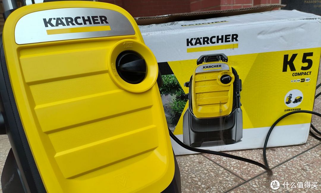 小钢炮-卡赫高压洗车机K5C开箱测评