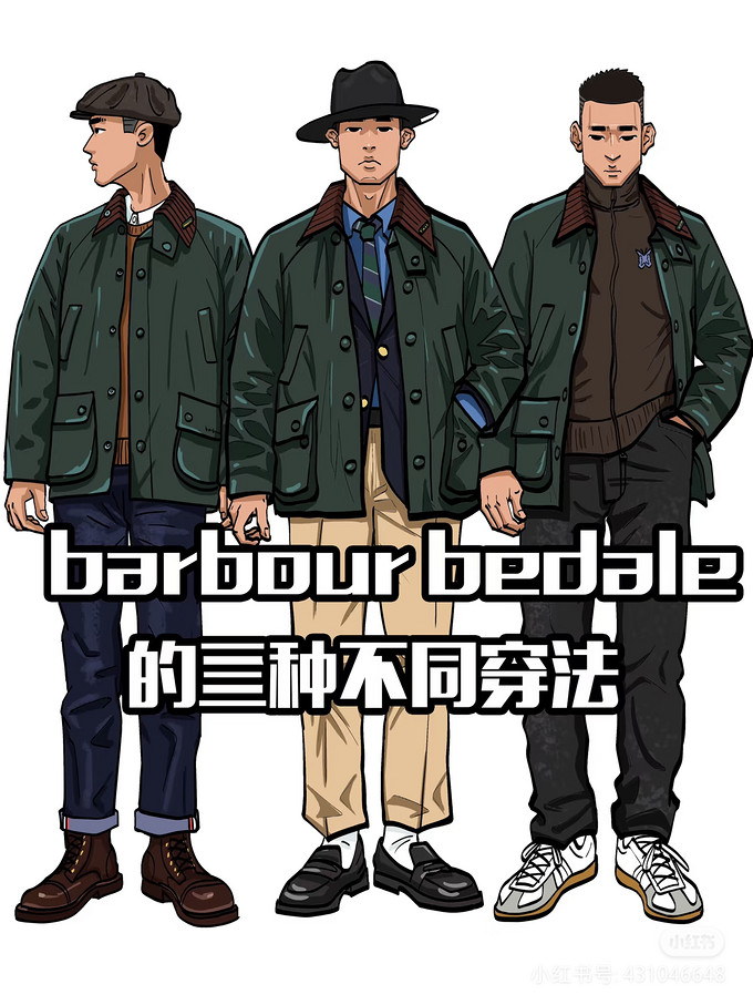 巴伯尔男士夹克